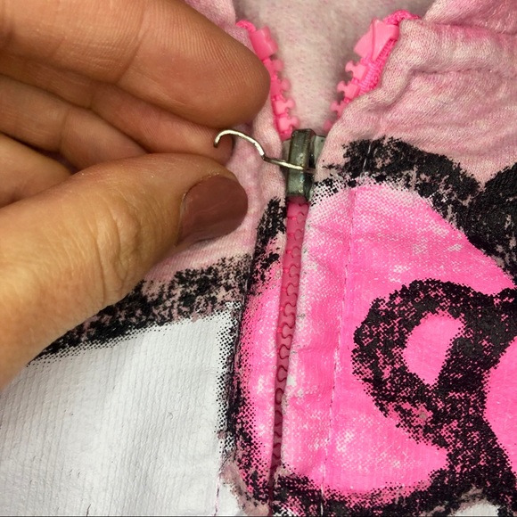 3/$15 Hello Kitty Pink Ombré Hoodie - Picture 3 of 5